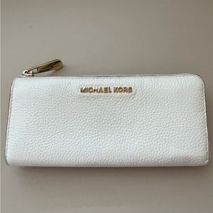 Michael Kors | Leather Wallet | Cream